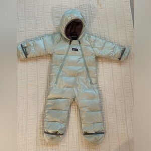Patagonia down snowsuit size 12 - 18 months